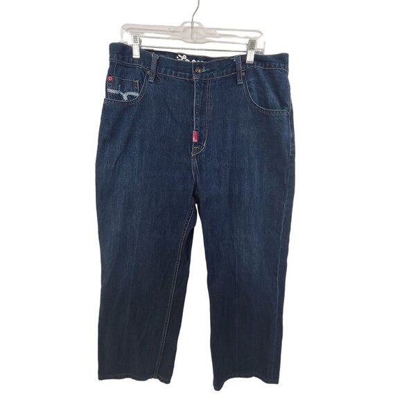 LNA Geans men's Straight Leg Jeans Blue Size 36 - Picture 1 of 10